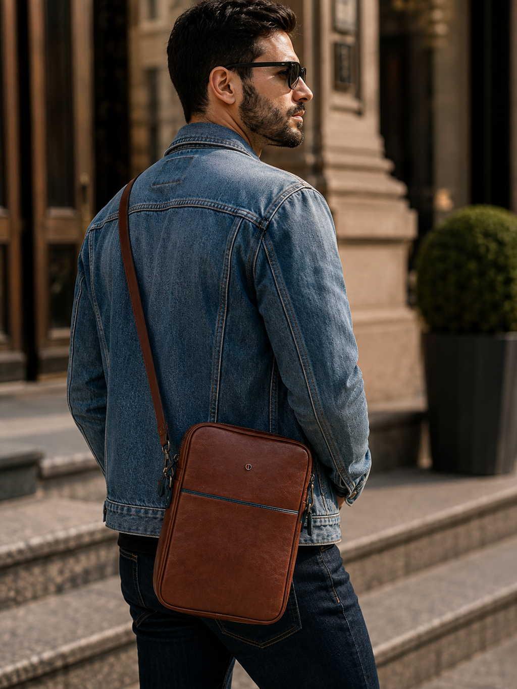 Classic Leather Crossbody