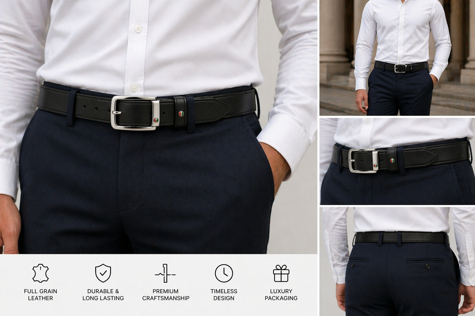 Classic Leather Belt